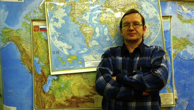 Преподаватель кафедры Геологии и геофизики СамГТУ Михаил Бортников, архивное фото