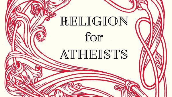Ален де Боттон. Религия для атеистов. Издательство Hamish Hamilton