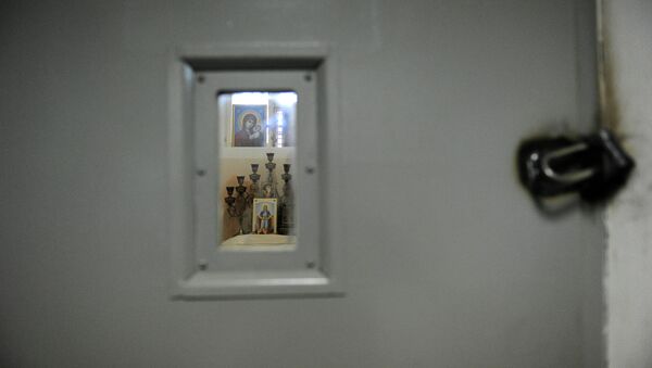 Церковь в психиатрическом отделении Бутырского следственного изолятора (СИЗО №2). Архивное фото.