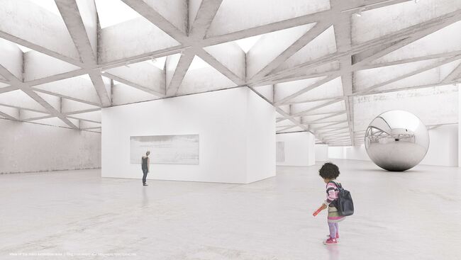 Мел. Конкурс на разработку архитектурной концепци ГЦСИ