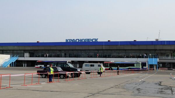 Аэропорт Емельяново в Красноярске, архивное фото