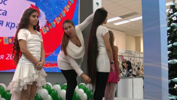 Полтора метра красоты: в Красноярске выбрали самую длинную косу