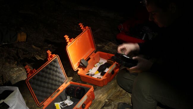 Фотосъемка в пещере, фото с места события