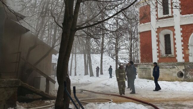 Взрыв газового баллона в Можайске