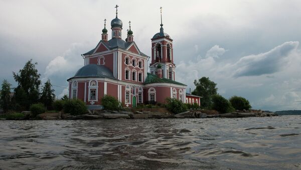 Церковь Сорока мучеников на Плещеевом озере., архивное фото