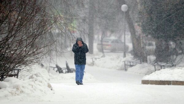 Зима в Томске