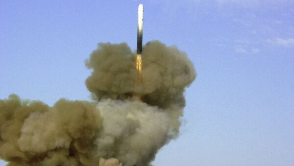 Межконтинентальная баллистическая ракета. Архивное фото