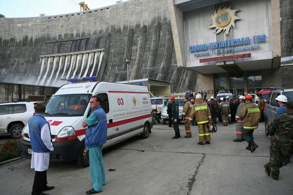 Ситуация на Саяно-Шушенской ГЭС после аварии
