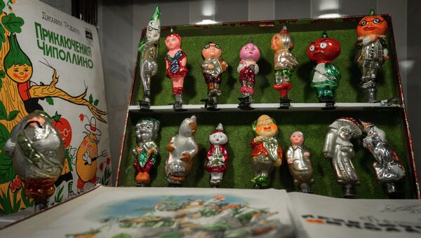 Выставка советских елочных игрушек и новогодних украшений в доме-музее Сухановых во Владивостоке. Фото с места события