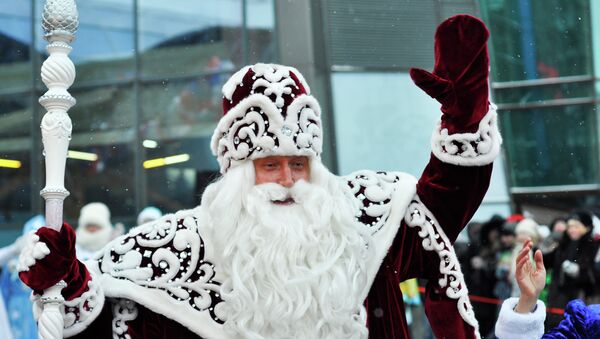 Дед Мороз в Самаре, архивное фото