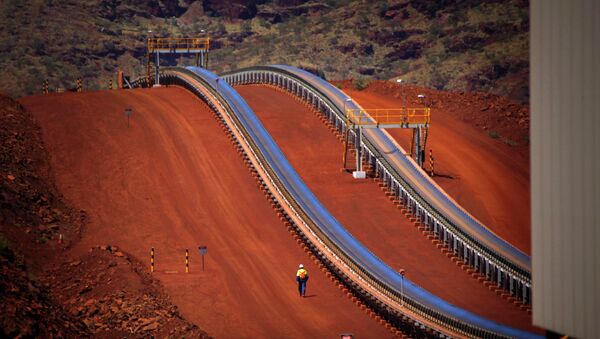 Добыча железной руды в Австралии