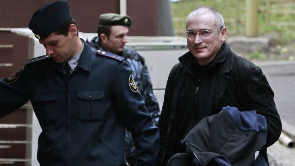 Экс-глава ЮКОСа Михаил Ходорковский. Архивное фото