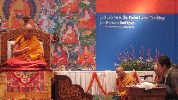 Учения Далай-ламы в Дели для россиян