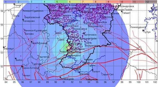 Землетрясение в Хакасии