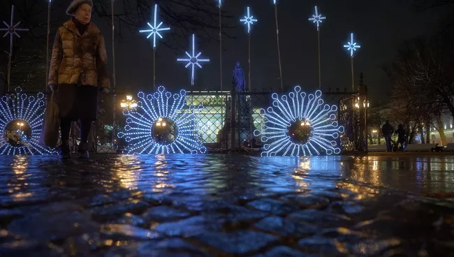 Новогодний Петербург