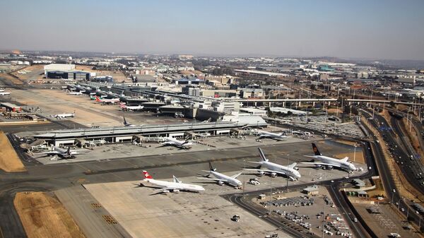 Международный аэропорт Йоханнесбурга. Архивное фото.