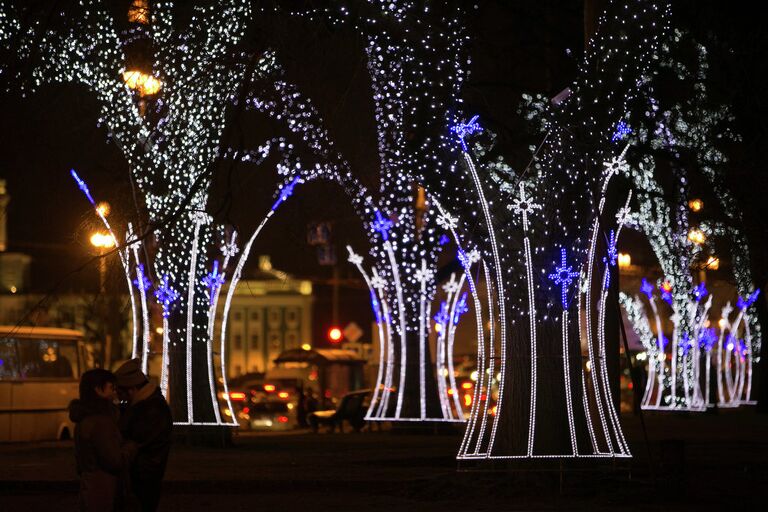 Новогодний Санкт-Петербург