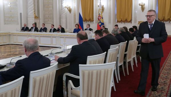 Заседание Государственного совета РФ. Архивное фото