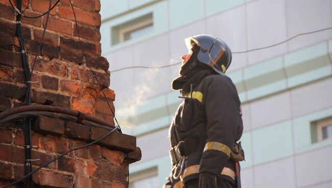 Пожар во Владивостоке