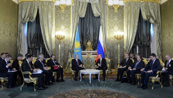 Заседания Высшего Евразийского экономического совета, фото с места события