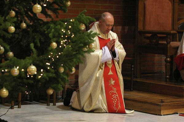В ночь на Рождество: торжественная месса новосибирских католиков
