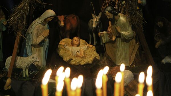 Католическое рождество, архивное фото