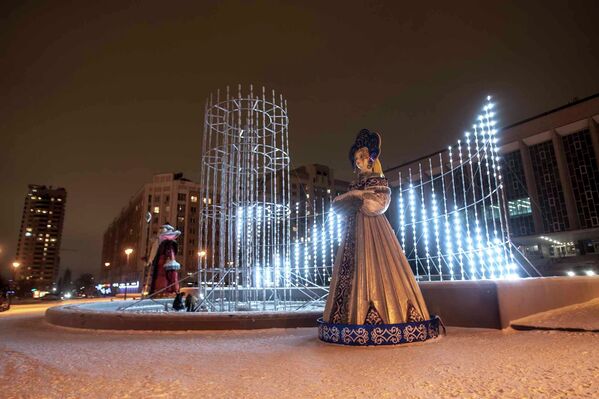 Новогодний Новосибирск: ноу-хау и традиции украшения