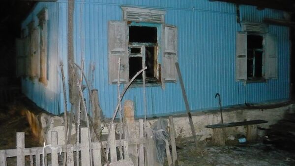 Пожар в Саратовской области, фото с места события