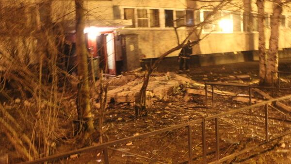 Пожар в доме на улице Ольги Форш в Калининском районе Петербурга. Фото с места события