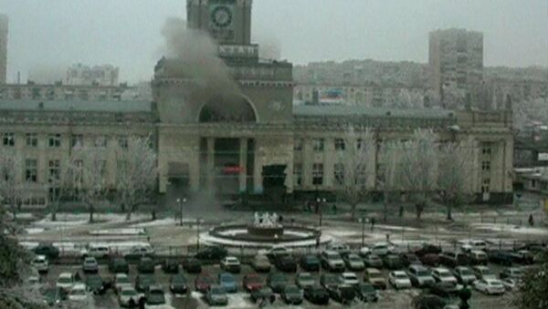 На месте теракта на железнодорожном вокзале в Волгограде