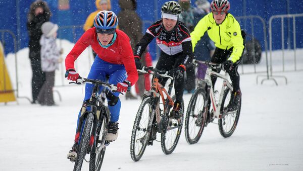 Зимний велосезон в Красноярске
