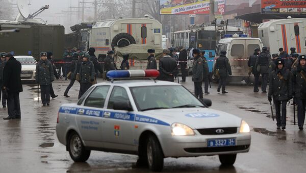 Взрыв в троллейбусе в Волгограде. Событийное фото.
