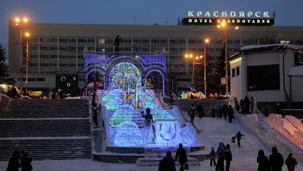 Новогодний Красноярск