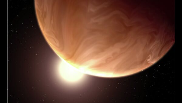 Планета GJ 1214b глазами художника