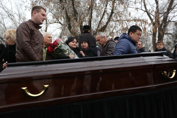 Похороны погибших при теракте в Волгограде
