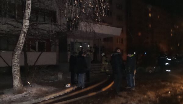 Пожар в доме в Лосино-Петровском. Фото с места события