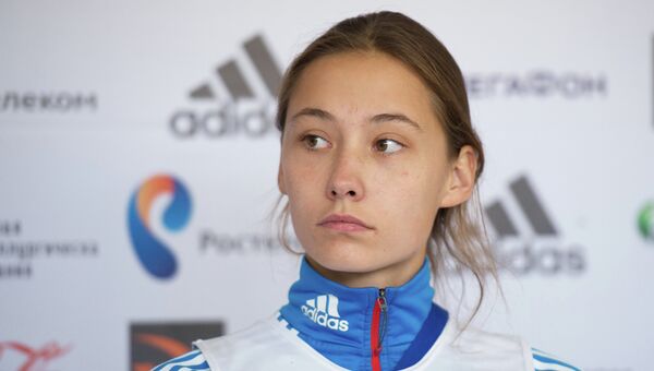 Российская спортсменка Ирина Аввакумова. Архивное фото.