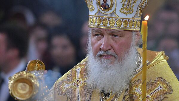 Патриарх Кирилл исключил раздел православных &#171;духами злобы поднебесной&#187;