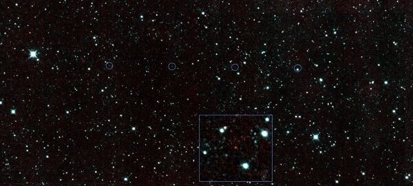 Космический телескоп WISE открыл первый астероид после пробуждения