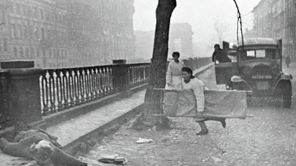 Блокадный Ленинград, архивное фото