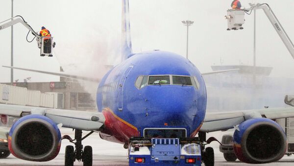 Самолет компании Southwest Airlines в аэропорту США. Архивное фото