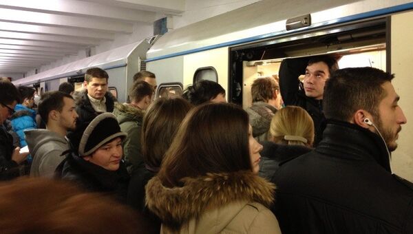Ситуация на станции метро Севастопольская