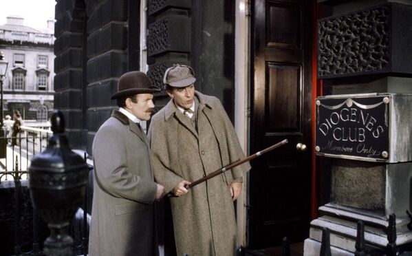 Кадр из фильма Частная жизнь Шерлока Холмса, 1970 год