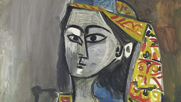 Пабло Пикассо Женщина в турецком костюме, сидящая в кресле (1881-1973)