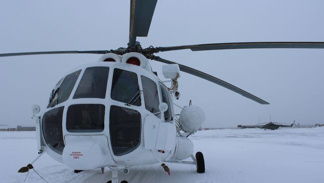 Модернизированные вертолеты Ми-8 прибыли на авиабазу под Новосибирск