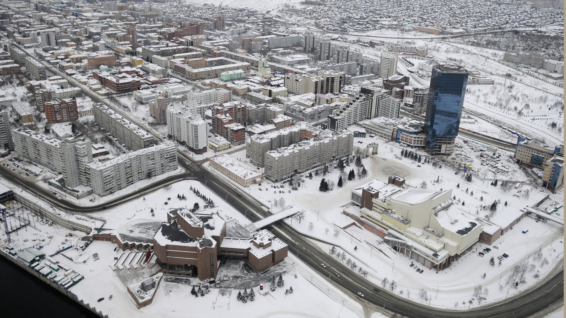 Красноярск - РИА Новости, 1920, 19.01.2023