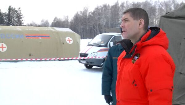 Замглавы МЧС проверил мобильные городки спасателей в Томске