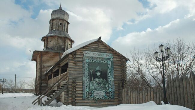 Томск зимой