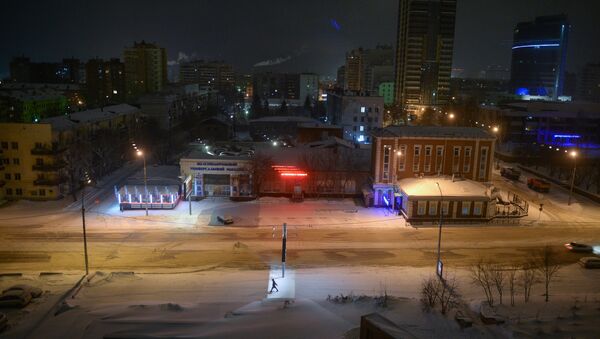 Зима в Новосибирске, архивное фото