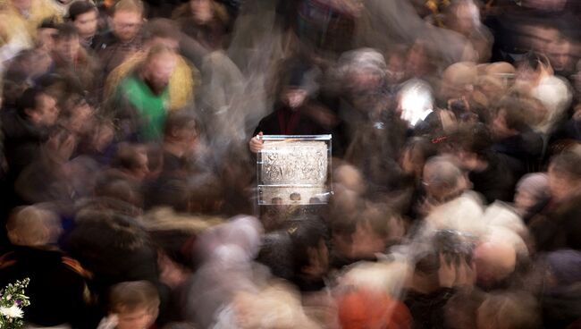 В Санкт-Петербург привезли Дары волхвов